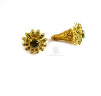 Gambar Anting Subeng Roro Sirkon Gold Plated Alpaka Bali dari Sudana Silver undefined 1 Tokopedia