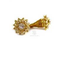 Gambar Anting Subeng Roro Sirkon Gold Plated Alpaka Bali dari Sudana Silver undefined 3 Tokopedia