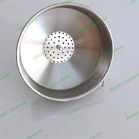 Gambar Corong Panjang Stainless Diameter 12 cm Kitchenware - Dengan Filter dari BOWL Stainless undefined 5 Tokopedia