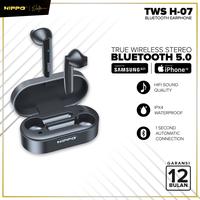 Gambar Hippo TWS H-07 True Wireless Stereo Bluetooth 5.0 Support Smartphone - Hitam dari Hippo Indonesia undefined 1 Tokopedia