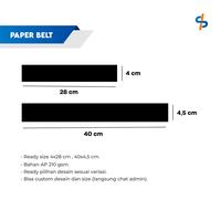 Gambar Paper Belt / Sleve Packaging / Paper Sleve paperbeltsalad/paperbeltben - Healtyfood oren, 4x28 cm dari Surya Kemasindo undefined 2 Tokopedia