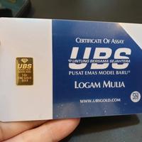 Gambar emas logam mulia ubs 1 gram original dari intisukses01 undefined 1 Tokopedia