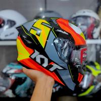 Gambar Helm Full Face KYT TT Course Flux Jaume Masia Paket Ganteng Original S - JaumeMasia-Orig, XL dari fajarhelmet01 undefined 5 Tokopedia