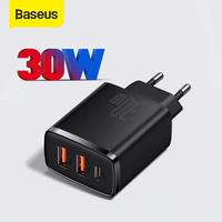 Gambar KEPALA CHARGER BASEUS QUICK CHARGER ADAPTOR PPS 30W QC4.0 TYPE-C+USB dari RARUBY HOME OFFICIAL undefined 5 Tokopedia
