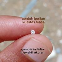 Gambar natural berlian Eropa tabur gugur 50 kualitas bagus bukan intan banjar - kualitas biasa dari Zu Jewellery undefined 3 Tokopedia