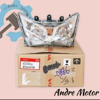Gambar LAMPU DEPAN HEADLAMP REFLEKTOR VARIO 125 OLD BOHLAM ORIGINAL AHM dari andremotorbandung undefined 2 Tokopedia