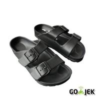 Gambar 11.11 TERMURAH Sandal Birkin Anak-Anak Karet Eva Arizona Strap 2 - Hitam, 32 dari Lollipop-Kids undefined 1 Tokopedia