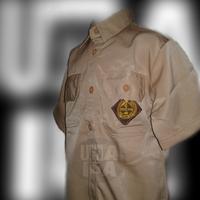 Gambar Baju Pramuka SMP SMA laki-laki Sz 7-8-9-10 tangan pendek 62k - XL dari UMA_IRA store undefined 2 Tokopedia