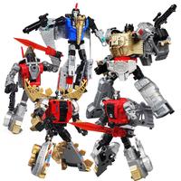 Gambar MAINAN 5iN1 DIY BIG ROBOT TRANSFORMERS DINO DINOSAUR DINOBOTS OPTIMUS - 6IN1 DINOBOT dari KADOJASPER undefined 4 Tokopedia