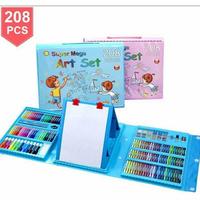 Gambar Crayon Anak Set Isi 208 Pcs Pensil Warna Alat Lukis Set Crayon Set - Merah Muda dari TokoHagia undefined 1 Tokopedia