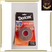 Gambar DEXTONE EXTRABOND MERAH 12 MM X 2 M DOUBLE TAPE dari online balmond perkakas undefined 3 Tokopedia