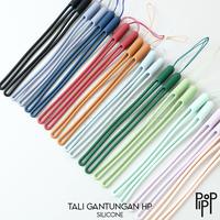 Gambar Tali Gantungan Handphone Bahan Silicone Tahan Lama Tidak Cepat Rusak - TALI PINK dari pipop.case undefined 3 Tokopedia