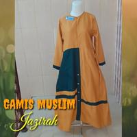 Gambar OBRAL GAMIS BALOTELI, GAMIS MURAH, MODEL TERBARU, BAJU CEWEK - Kuning dari satriagrosirshop undefined 4 Tokopedia
