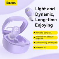 Gambar WM02 TWS Baseus True Wireless Bluetooth Earphone Mini Earbuds WM02 - Putih dari nuestoreid undefined 3 Tokopedia