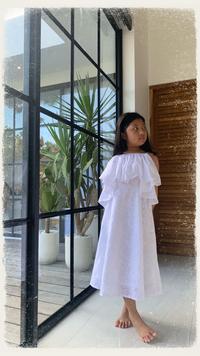 Gambar Mira Dress Casual anak perempuan by happyelm - White, 6 dari happyelm undefined 1 Tokopedia