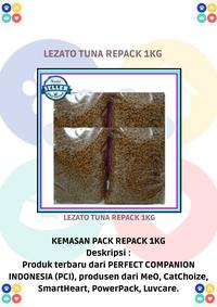 Gambar Makanan Kucing LEZATO TUNA REPACK 1KG no whiskas bolt ori cat choize dari KIA PET CENTER undefined 3 Tokopedia