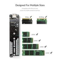 Gambar ORICO M.2 NVME M.2 SATA SSD Enclosure Dual Protocol - TCM2M-C3 dari Starcomp Origin undefined 2 Tokopedia