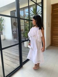 Gambar Mira Dress Casual anak perempuan by happyelm - White, 6 dari happyelm undefined 3 Tokopedia