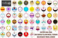 Gambar STICKER LABEL KEMASAN + CUTTING custom label free Design dari HD CREATIVE undefined 2 Tokopedia