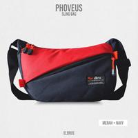 Gambar Tas Selempang Slingbag Slempang Samping Bahu Distro Two Tone Unisex - Merah dari INARA INDONESIA_NEW undefined 1 Tokopedia