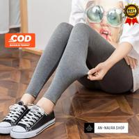 Gambar Celana legging panjang soft rayon premium standart jumbo M - XXXL - abu muda, M dari an-naurashop undefined 1 Tokopedia