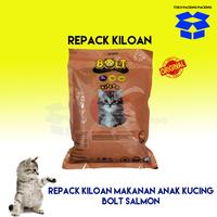 Gambar Makanan Anak Kucing KITTEN BOLT SALMON REPACK KILOAN dari Packing Packing undefined 1 Tokopedia