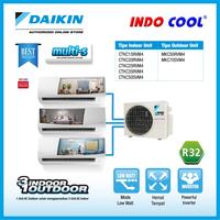 Gambar AC DAIKIN Multi S 3/4PK + 1PK + 1,5PK dari INDO COOL undefined 3 Tokopedia