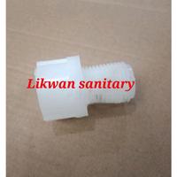 Gambar Drat plampung bola tangki kloset / sambungan drat plampung kloset dari likwan sanitary undefined 2 Tokopedia
