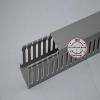 Gambar Kabel Duct / Wiring Duct / PM Cable Duct Lubang Abu 45x45 mm @1.7mtr dari JPE ONLINE SHOP undefined 1 Tokopedia