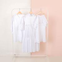 Gambar Mira Dress Casual anak perempuan by happyelm - White, 6 dari happyelm undefined 4 Tokopedia