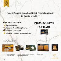 Gambar cincin palladium cincin couple cincin kawin malang dari Arroisi jewelry undefined 2 Tokopedia