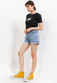 Gambar FILA Kaos Wanita Vizcha - Black - M dari FILA Official Store undefined 4 Tokopedia