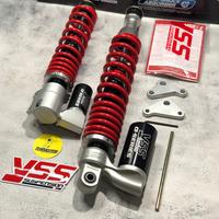 Gambar Shockbreaker Shock Absorber Tabung YSS G SERIES Red Original Vespa Sprint Primavera 150 3V IGET dari Tukskuter undefined 2 Tokopedia