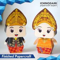 Gambar Nusantara Papercraft Kit (DIY) - Diorama Seri Bali Ichinogami dari Ichinogami Store undefined 3 Tokopedia