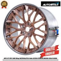 Gambar Bursa Velg Hsr Rfg R20X85/11.5 Pcd 5X130 ET38/55 BRUSH GOLD ROSE dari AUTOSTAR TOKO VELG DAN BAN undefined 2 Tokopedia