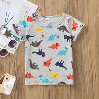 Gambar BAJU KAOS ANAK COWOK LAKI-LAKI LENGAN PENDEK MOTIF DINO PREMIUM MURAH - Ukuran 80 dari Jig Joy undefined 1 Tokopedia