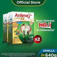 Gambar sale Anlene Gold 5X Susu Bubuk Vanila 2 x 640g-Tulang, Sendi & Otot dari BillyJohn undefined 1 Tokopedia