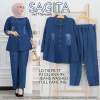 Gambar SETELAN WANITA SAGITA LD 110 UNTUK BERAT BADAN 50 SAMPAI 70 KG dari LADYBOS undefined 3 Tokopedia