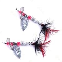 Gambar Spinner Blade Propeller Berbulu 6,5cm/4,2gr Sequin Spoon Fishing Lure dari SIGER FISHING undefined 5 Tokopedia
