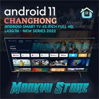 Gambar CHANGHONG Android Smart TV 43 inch L43G7N | 43G7N Android 11.0 FULL HD dari MOOKYU STORE ELEKTRONIK undefined 1 Tokopedia