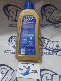 Gambar OLI SPX 2 / AHM Oil SPX-2 (API SL / JASO MB) 800ml FULL SYNTHETIC dari Sabar Motor undefined 3 Tokopedia