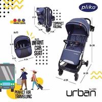 Gambar Stroller Pliko BS 580 with Car Seat PK 03 B Urban Travel System Pliko dari toko bayi id undefined 2 Tokopedia