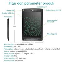 Gambar Tablet Lcd Writing Drawing Ipad Tab Papan Tulis Menggambar Anak Dewasa - Biru dari lengkapinyuk undefined 5 Tokopedia
