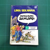 Gambar BUKU NOVEL LIMA SEKAWAN 18 MENGARUNG SAMUDRA CLAUDE VOILIER - LANGKA dari Mecha-Jaya undefined 1 Tokopedia