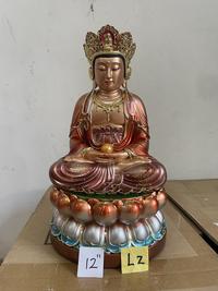 Gambar Patung nam hai kwan im/ lam hai kwan im 12in fiber L2 dari Toko sun lie_NEW undefined 1 Tokopedia