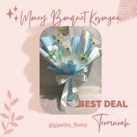 Gambar Pembuatan Buket Bunga Uang Kosongan | Money Bouquet | Rangka Buket - 10 Lembar, Merah dari Seventwone undefined 2 Tokopedia