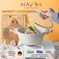 Gambar PANCI SET JERMAN 7 PC MAYBA INFINITY Granit Cookware set Anti lengket dari Mayba Store undefined 3 Tokopedia