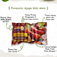 Gambar Sosis Sapi Original Gluten Free - Sosis Sehat Alami Tanpa MSG&Pengawet dari gerai madu uray undefined 2 Tokopedia
