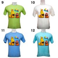 Gambar Kaos Larva Duo Katun Combed 24s O-Neck Lengan Pendek - 3XS/No.0 25x34 dari kaoskaoscorp undefined 4 Tokopedia