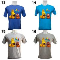Gambar Kaos Larva Duo Katun Combed 24s O-Neck Lengan Pendek - 3XS/No.0 25x34 dari kaoskaoscorp undefined 5 Tokopedia
